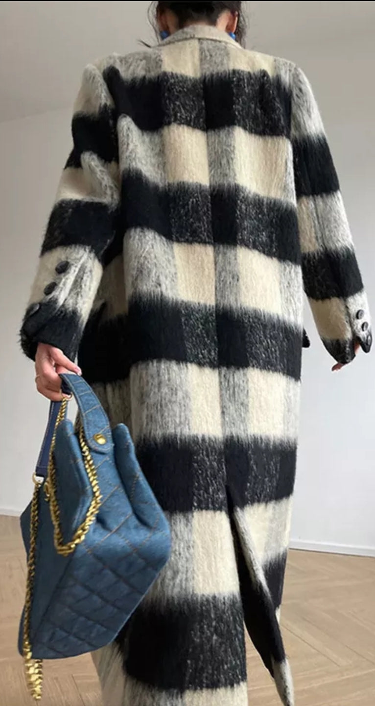 Belted Wool Overcoat