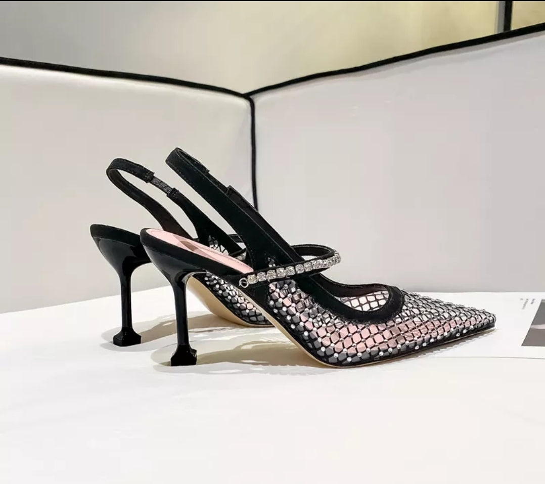 Sling Back Heels